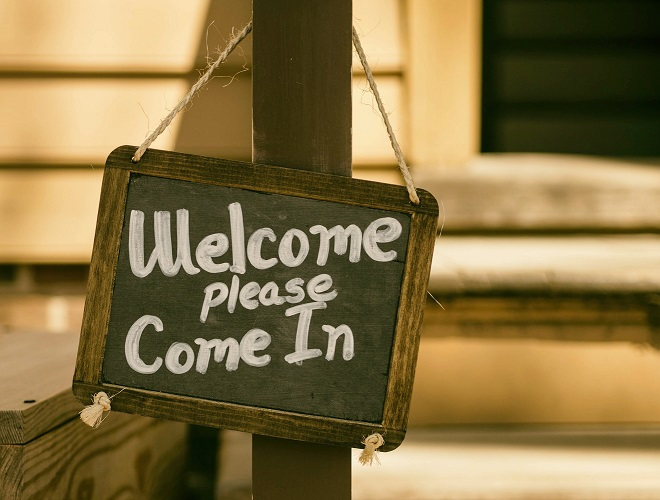 business-welcome-sign